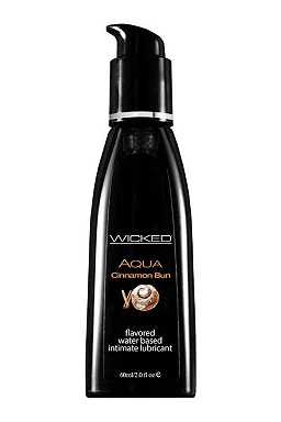 Lubrykant smakowy Aqua Cinnamon Bun – cynamonowa bułeczka, 60 ml