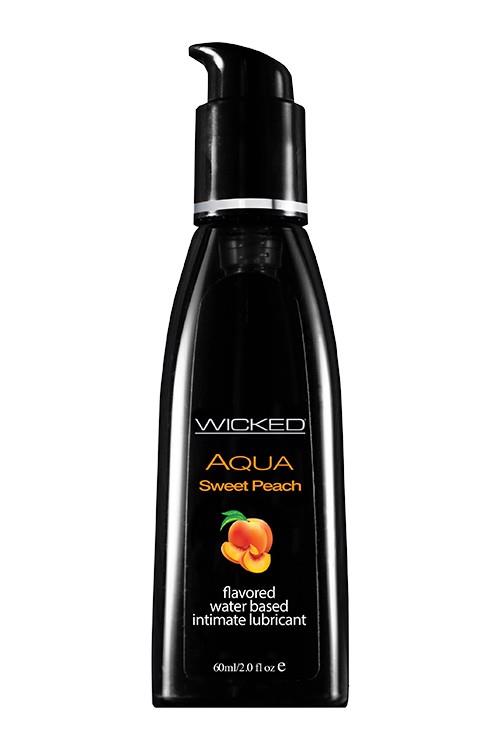 Lubrykant smakowy Aqua Sweet Peach – brzoskwinia, 60 ml — zdjęcie 1