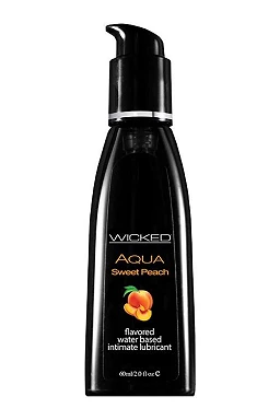 Lubrykant smakowy Aqua Sweet Peach – brzoskwinia, 60 ml