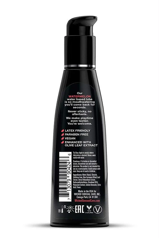 Lubrykant smakowy Aqua Watermelon – arbuz, 120 ml — zdjęcie 2