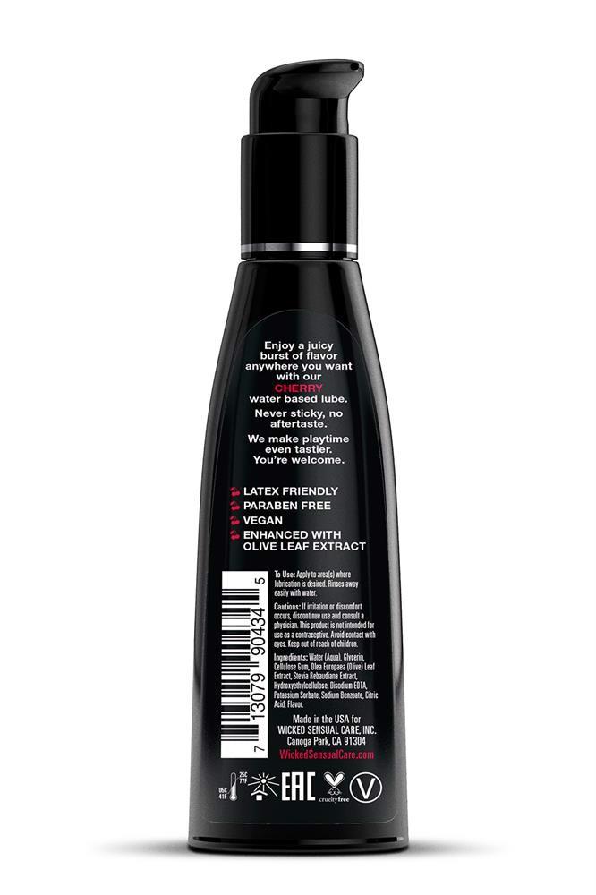 Lubrykant smakowy Aqua Cherry – wiśnia, 120 ml — zdjęcie 2