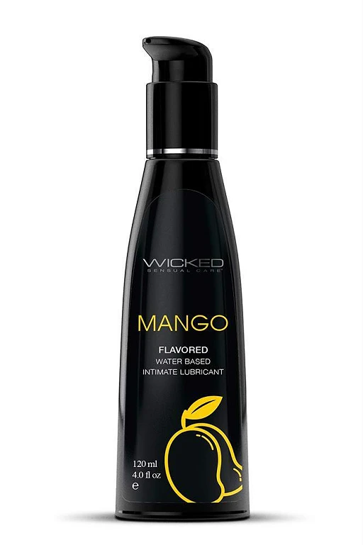 Lubrykant smakowy Aqua Mango – na bazie wody, 120 ml