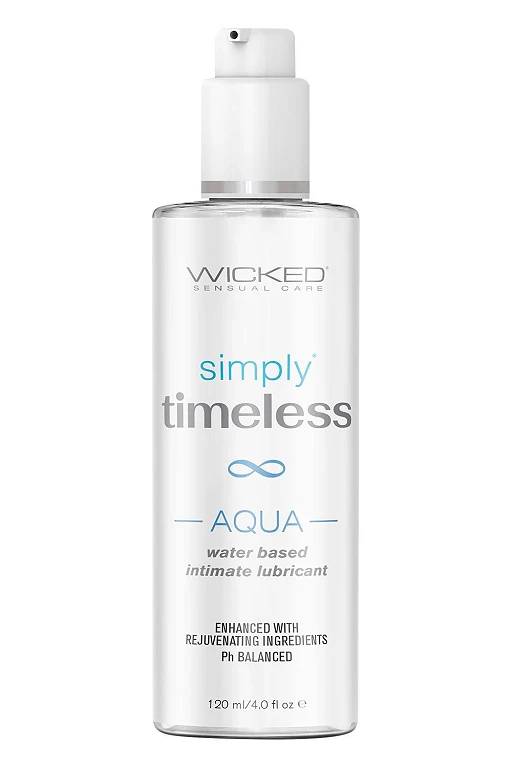 Lubrykant wodny Simply Timeless Aqua – z kwasem hialuronowym, 120 ml