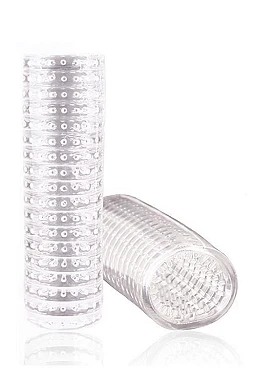 Nakładka M FOR MEN Stroke Sleeve - TPE przezroczysta — zdjęcie 2