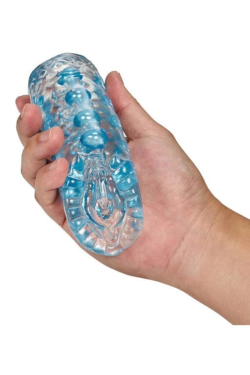 Sztuczna pochwa Superstroker Clear - realistyczna i rozciągliwa — zdjęcie 3