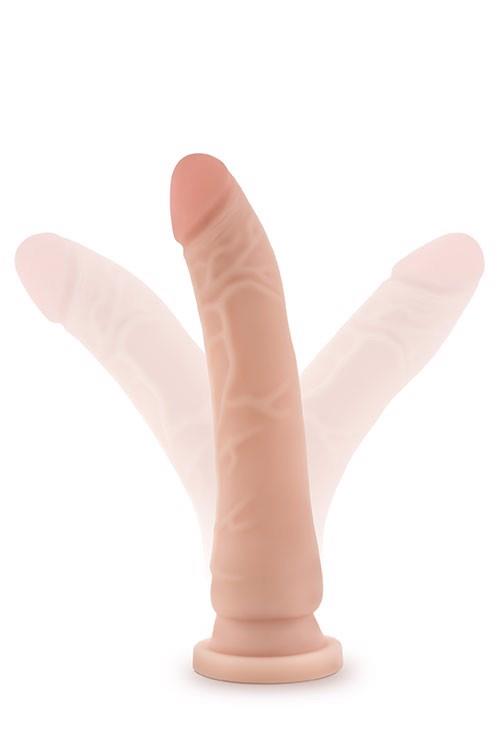 Dildo Dr. Skin Basic 8.5 – realistyczne, z przyssawką — zdjęcie 3