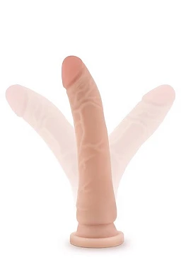 Dildo Dr. Skin Basic 8.5 – realistyczne, z przyssawką — zdjęcie 3