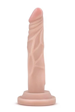Dildo Dr. Skin 5 Inch Mini Cock – żyłkowane, z przyssawką — zdjęcie 2