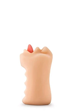 Masturbator oralny X5 Men Oral Anne – język i żebrowanie — zdjęcie 4
