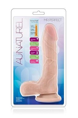 Dildo Au Naturel 8.5 – realistyczne, z przyssawką