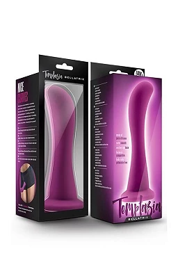 Dildo Temptasia Bellatrix – zakrzywione, z przyssawką