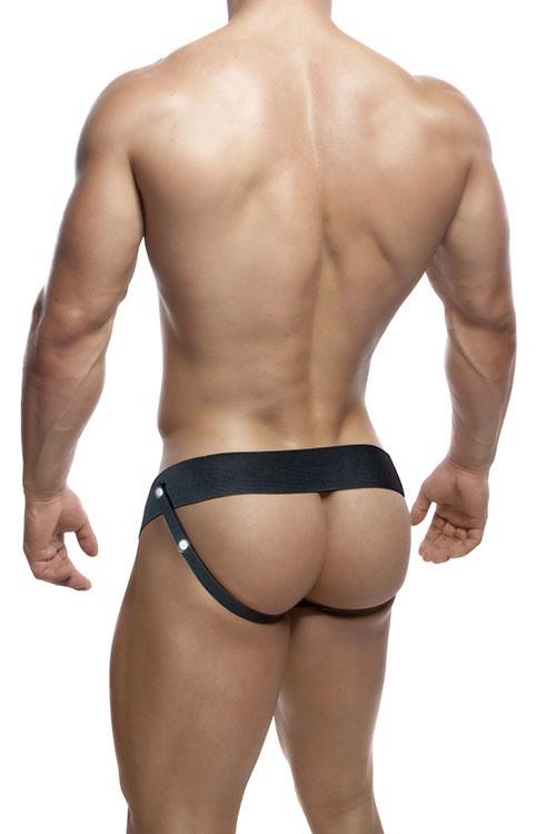 Strap-on wydrążony Dr. Skin 19 cm – elastyczne pasy — zdjęcie 4