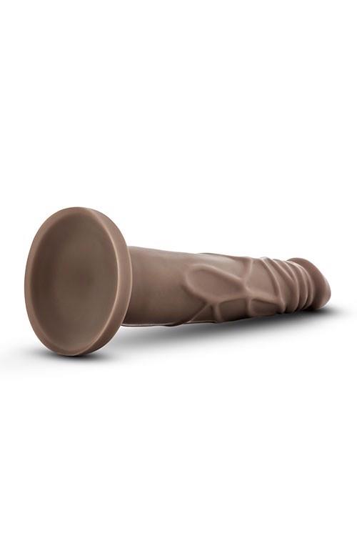 Dildo Dr. Skin Realistic Cock 7.5 – brązowe, z przyssawką — zdjęcie 5