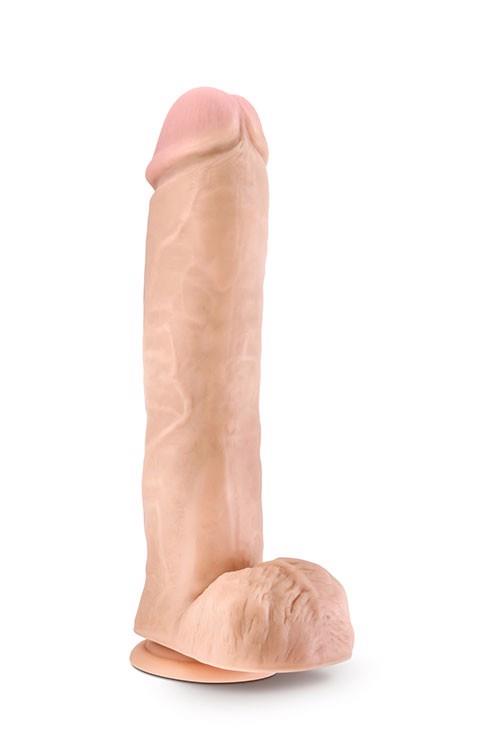 Dildo Au Naturel Big John 11.5” – TPE, przyssawka — zdjęcie 4