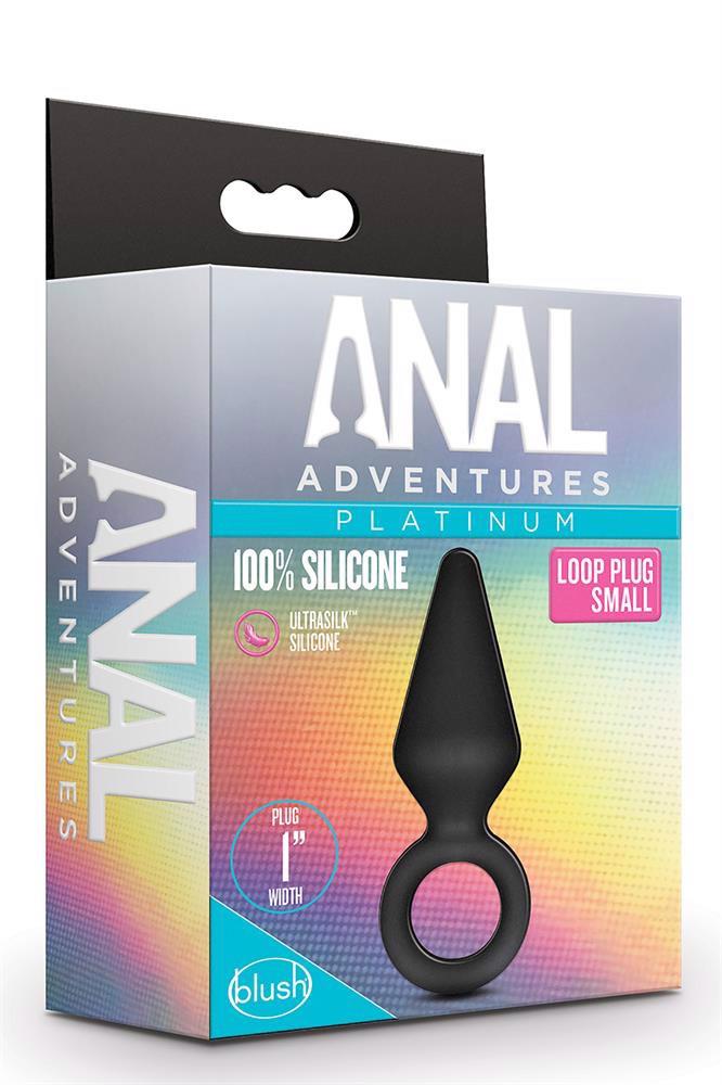 Korek analny Loop Plug Small – mały, z pierścieniem — zdjęcie 3