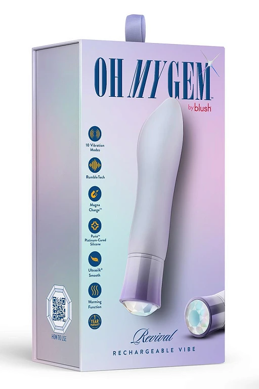 Wibrator Bullet Opal Revival – nagrzewanie, 10 trybów — zdjęcie 5