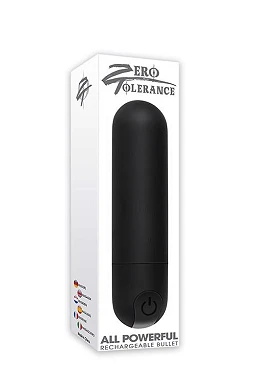 Mini wibrujący bullet All Powerful – ładowalny, 10 trybów — zdjęcie 4