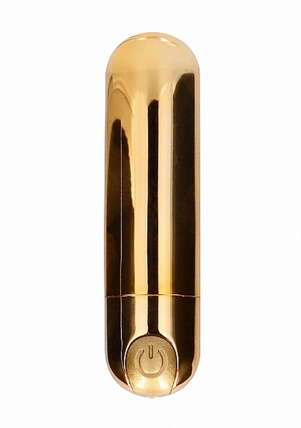 Wibrator mini Bullet 10-speed – złoty, ładowany USB