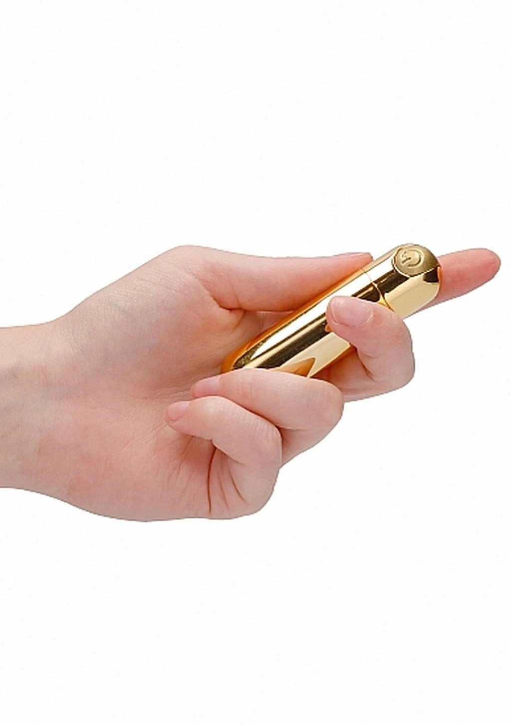 Wibrator mini Bullet 10-speed – złoty, ładowany USB — zdjęcie 4