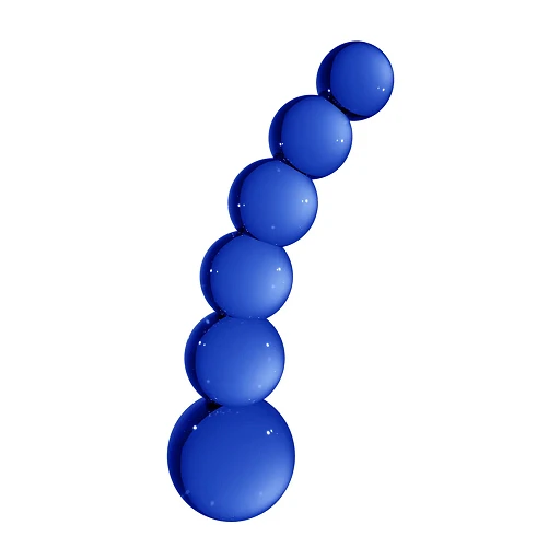 Dildo szklane Planets – borokrzemowe, 18,5 cm