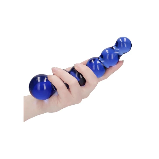 Dildo szklane Planets – borokrzemowe, 18,5 cm — zdjęcie 6