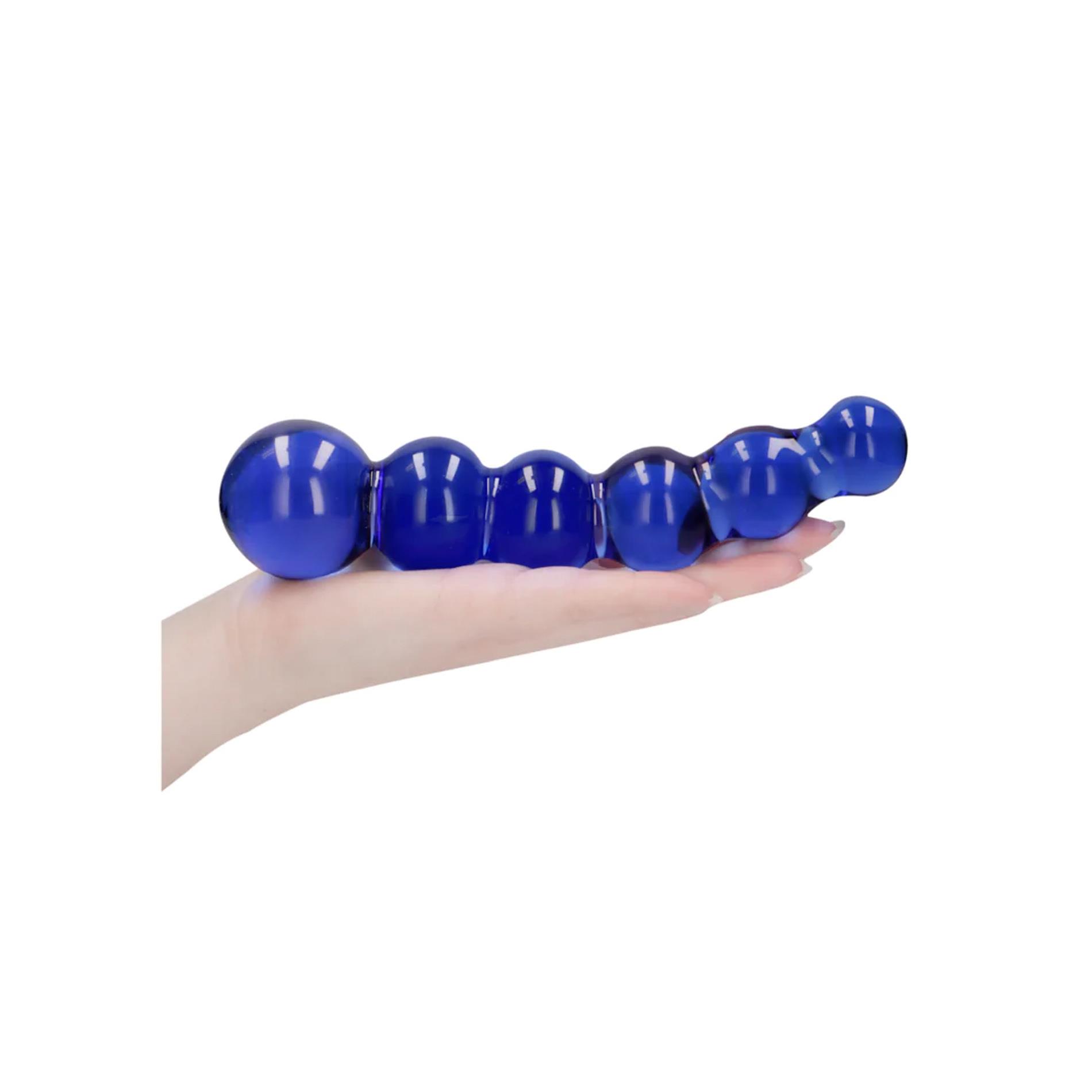 Dildo szklane Planets – borokrzemowe, 18,5 cm — zdjęcie 10