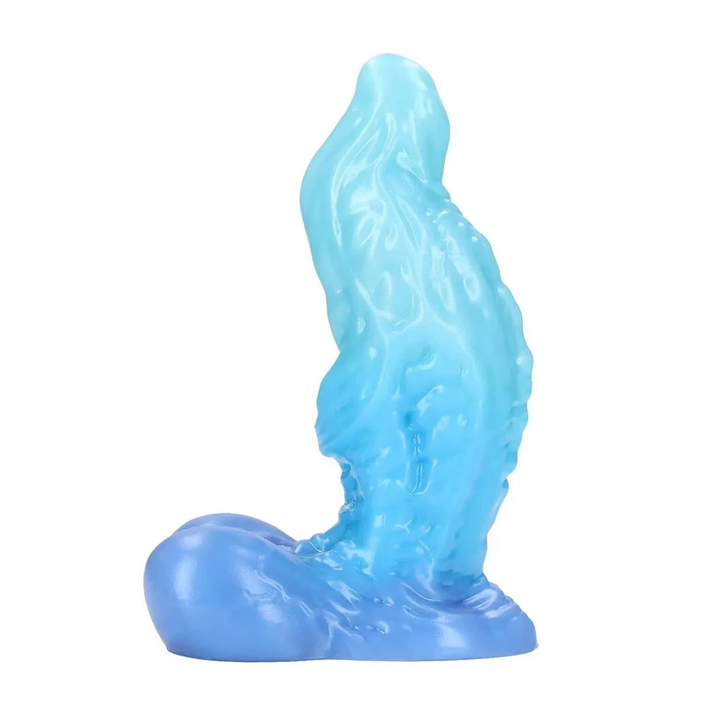 Dildo Aquatic Ravager – płynny silikon, 17 cm, 6,5 cm