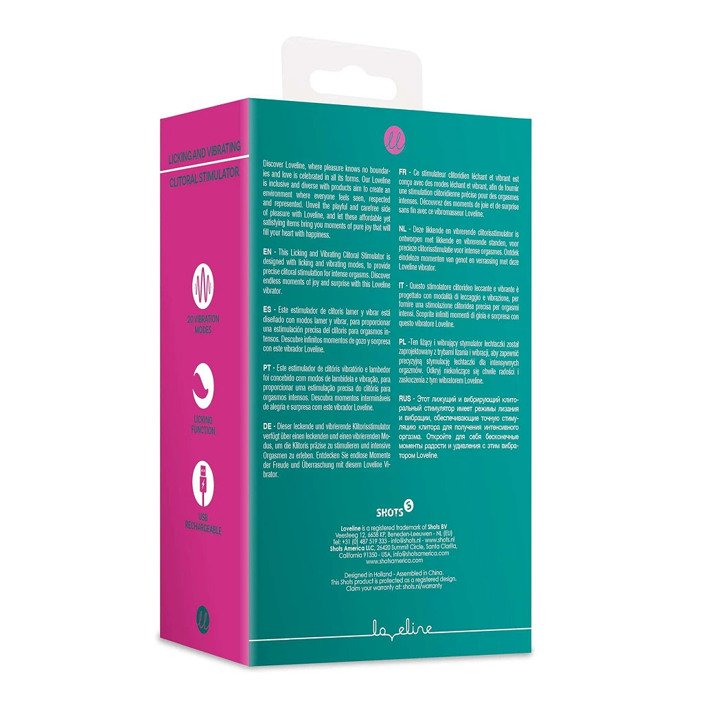 Stymulator łechtaczki Licking and Vibrating – 10 trybów — zdjęcie 5