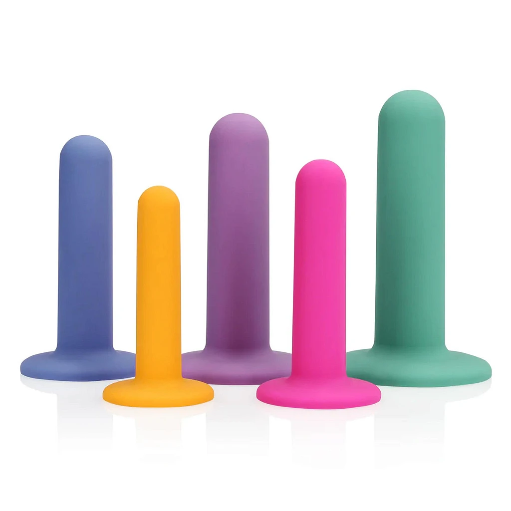 Zestaw dylatatorów Multicolor - silikonowy, 5 szt.