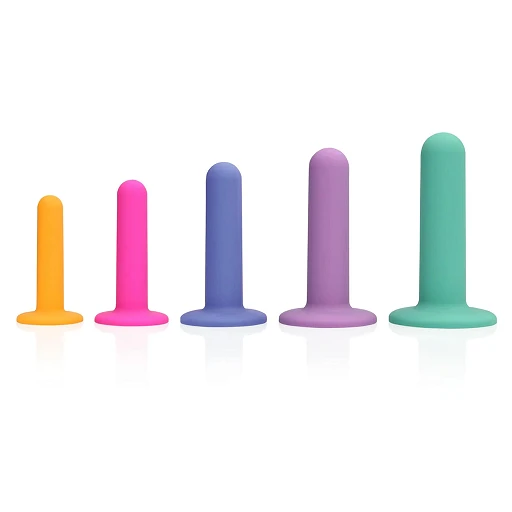 Zestaw dylatatorów Multicolor - silikonowy, 5 szt. — zdjęcie 4