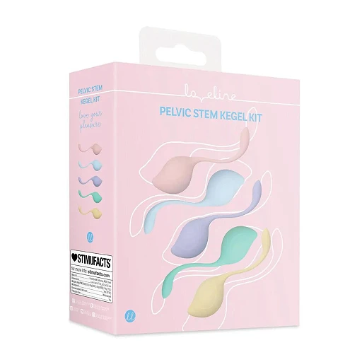 Zestaw kulek Pelvic Stem Kegel Kit - zestaw 5 szt. — zdjęcie 2