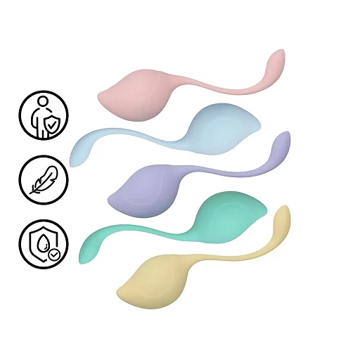 Zestaw kulek Pelvic Stem Kegel Kit - zestaw 5 szt. — zdjęcie 7
