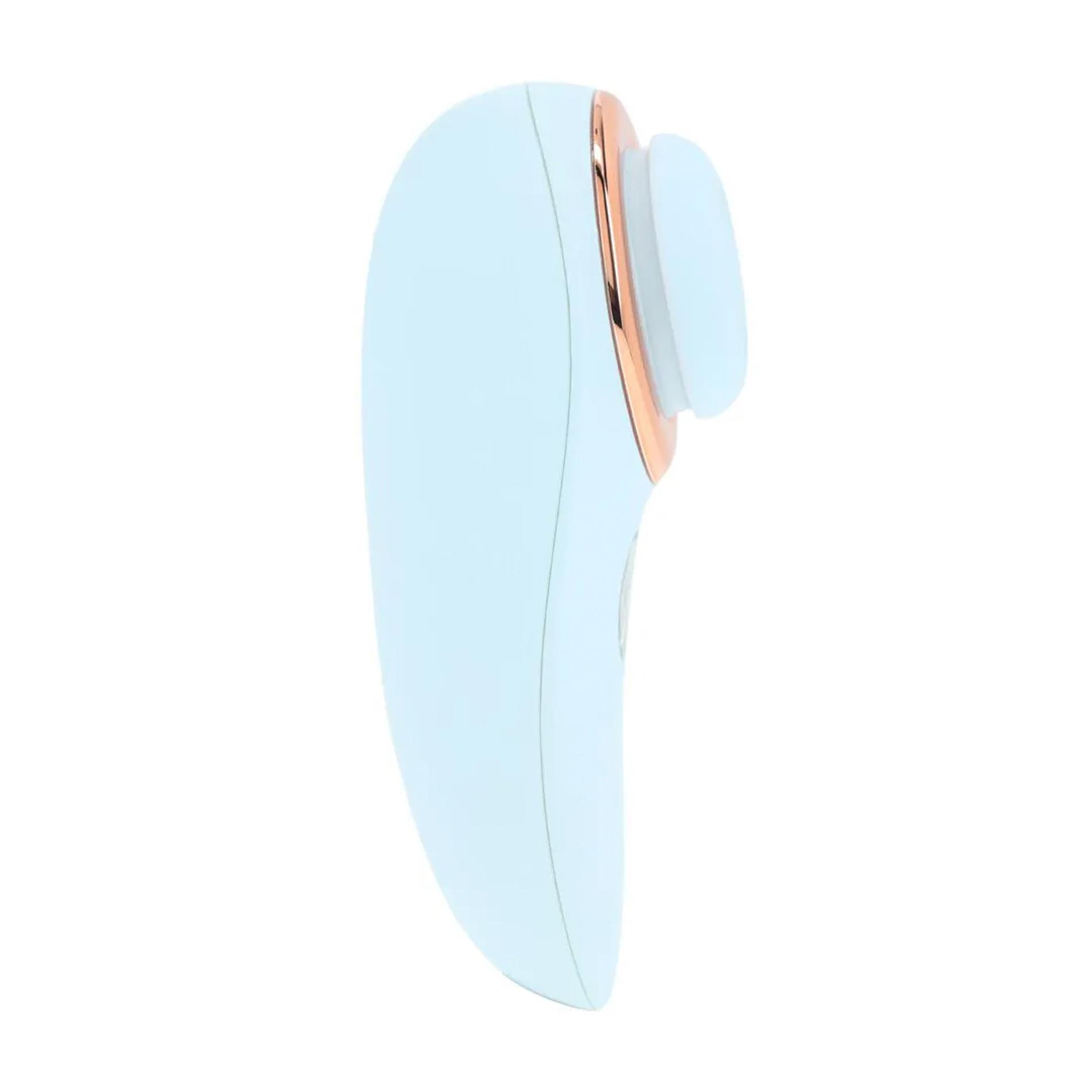 Stymulator łechtaczkowy Aurie – AirTap, 2 końcówki, niebieski — zdjęcie 5