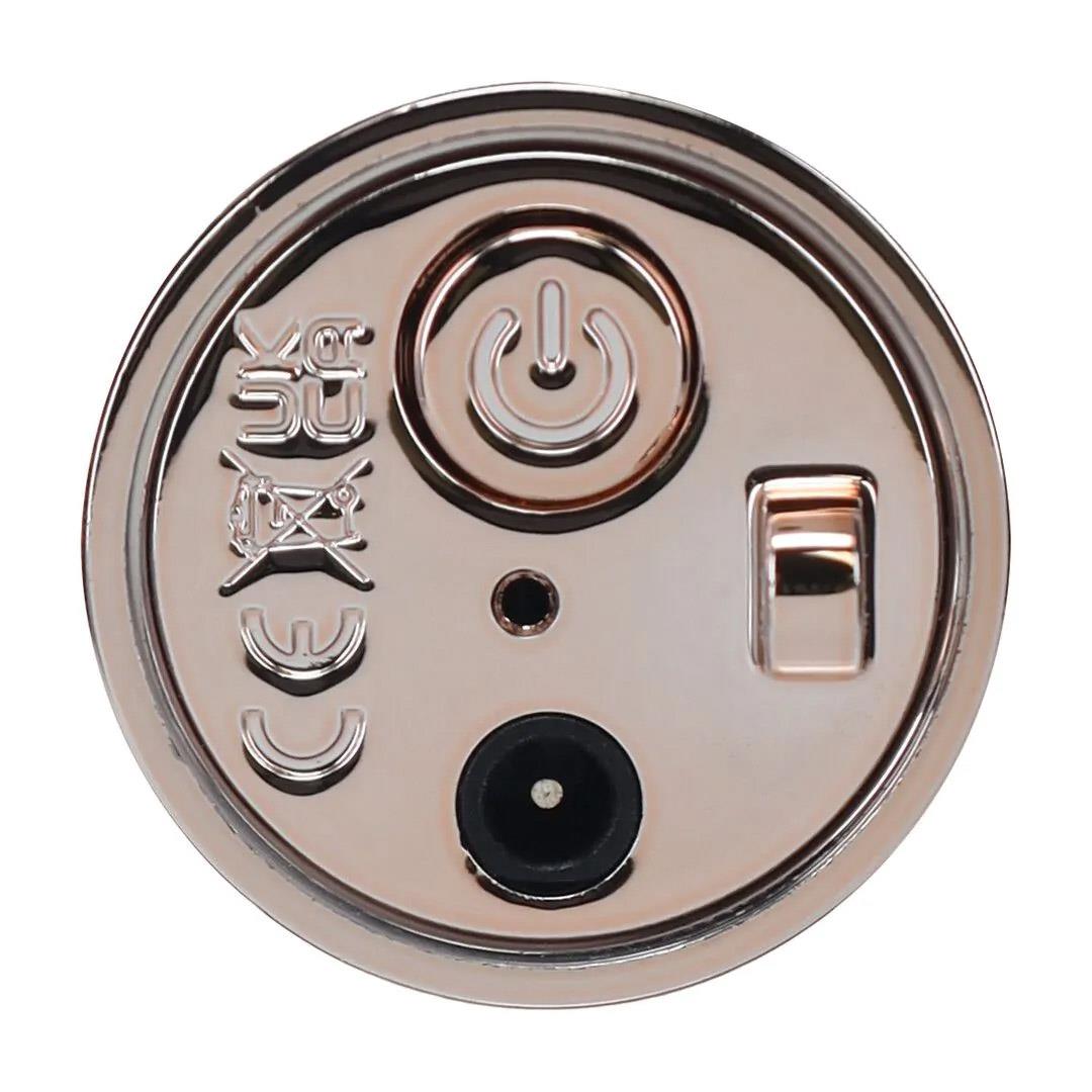 Mini wibrator Tiffany – szminka z 4 końcówkami, różowy — zdjęcie 6