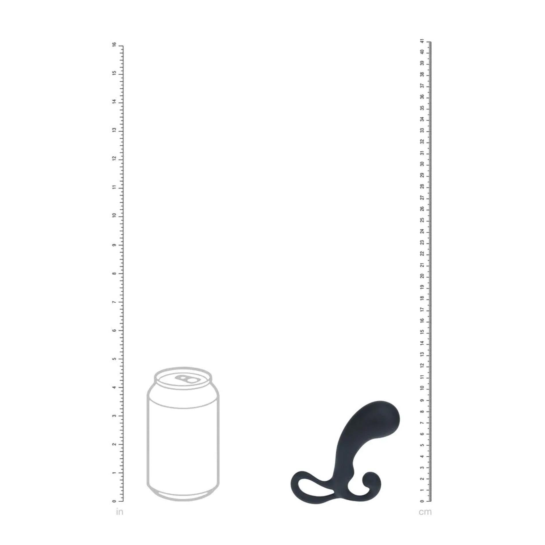 Masażer prostaty Bulb With Loop S – silikonowy, z pętlą, 11,3 cm — zdjęcie 6