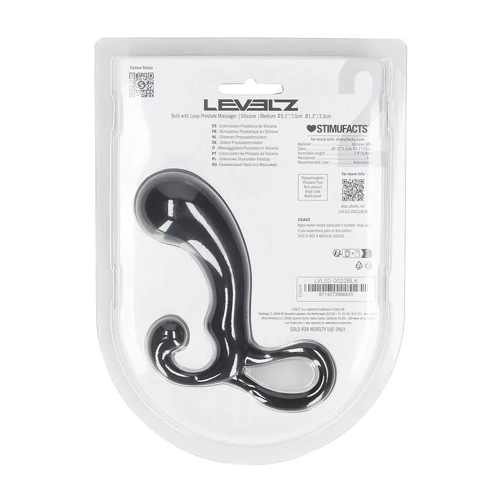 Masażer prostaty Level 2 - silikon, średni — zdjęcie 7
