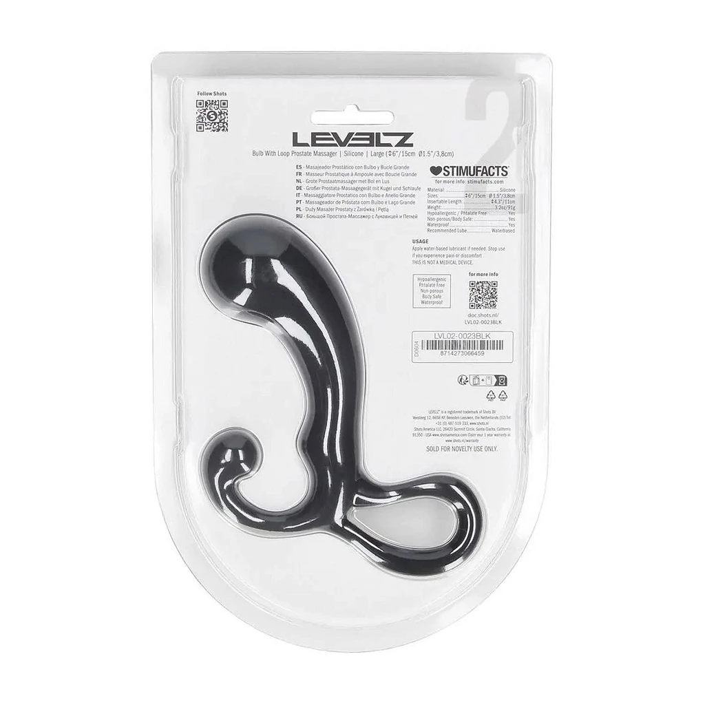Masażer prostaty Bulb With Loop - silikon — zdjęcie 7