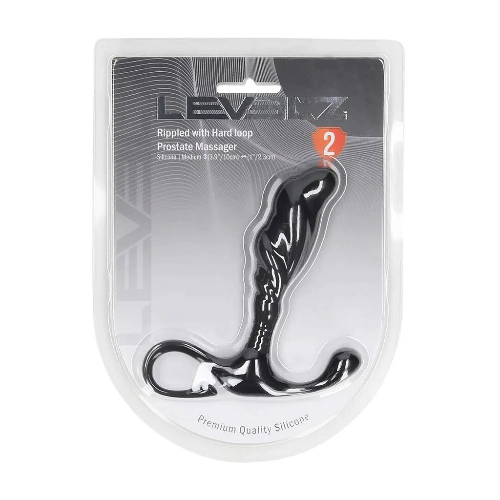 Masażer prostaty Level 2 - silikonowy, czarny — zdjęcie 7