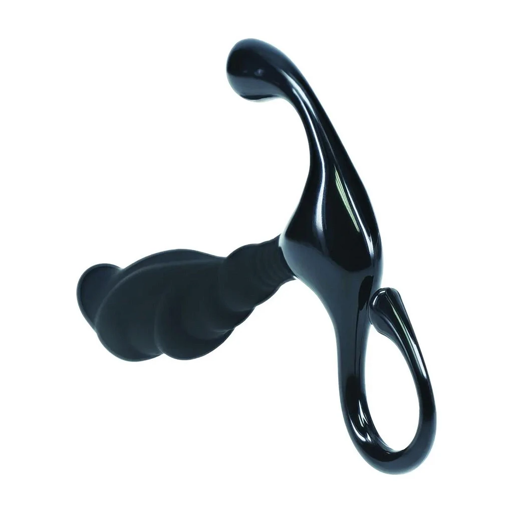 Masażer prostaty Level 2 - silikonowy, czarny — zdjęcie 4