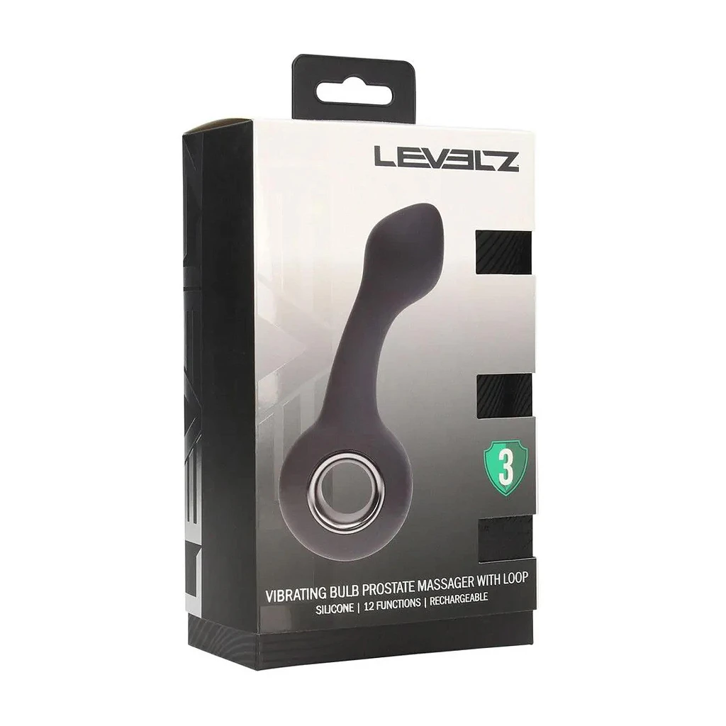 Masażer prostaty LVL03 - silikon, z pętlą — zdjęcie 7
