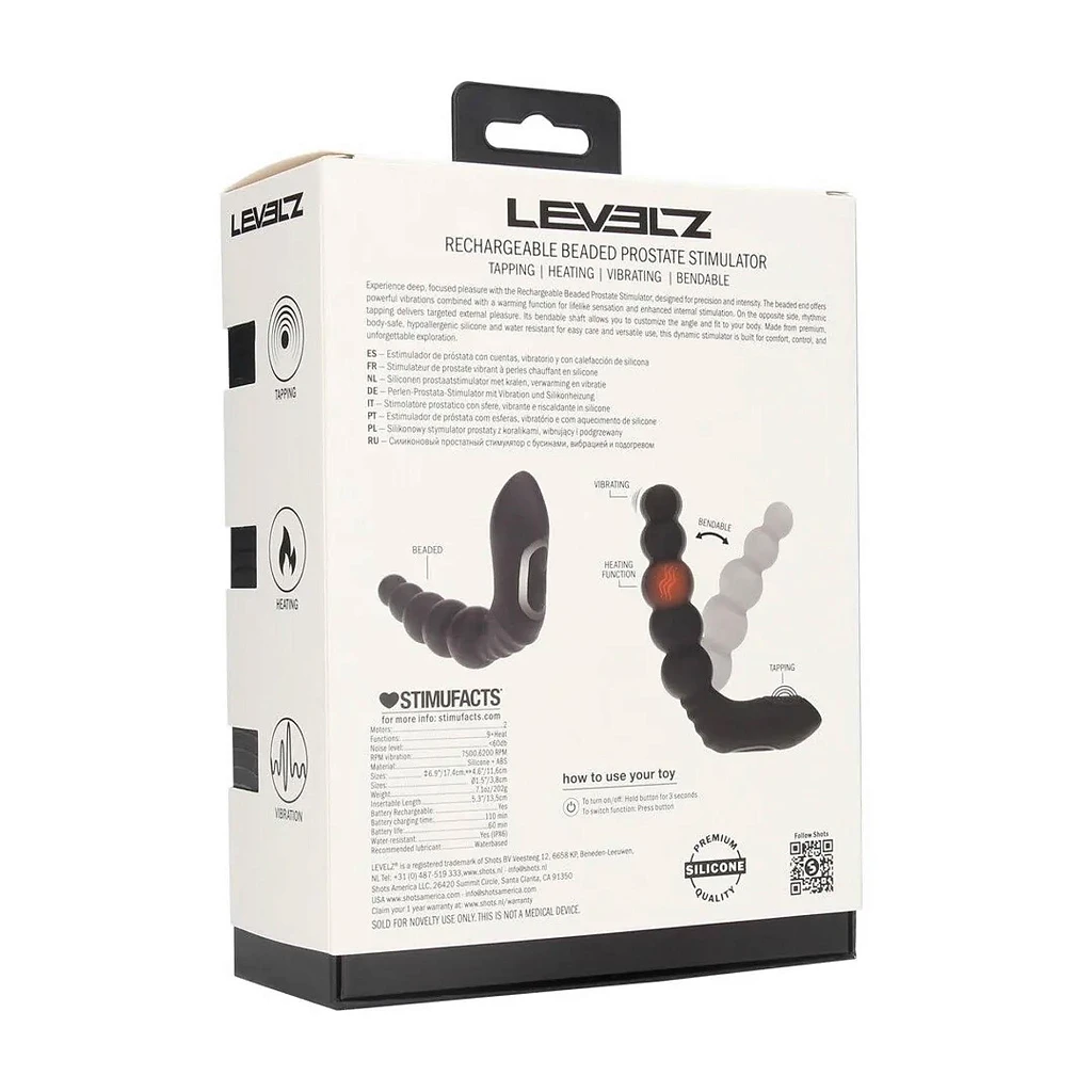 Masażer prostaty LVL03 - podgrzewany, wibrujący — zdjęcie 9