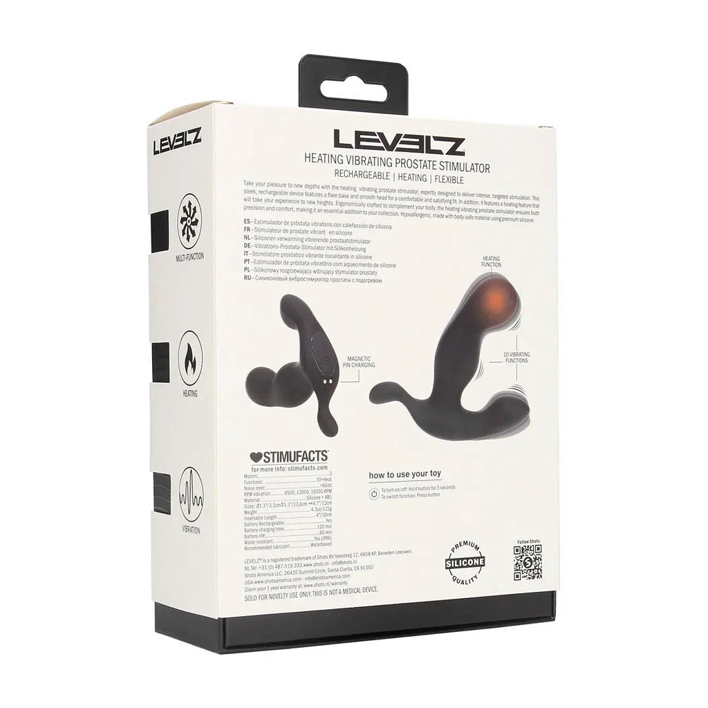Masażer prostaty LVL03 - podgrzewanie i wibracje — zdjęcie 3