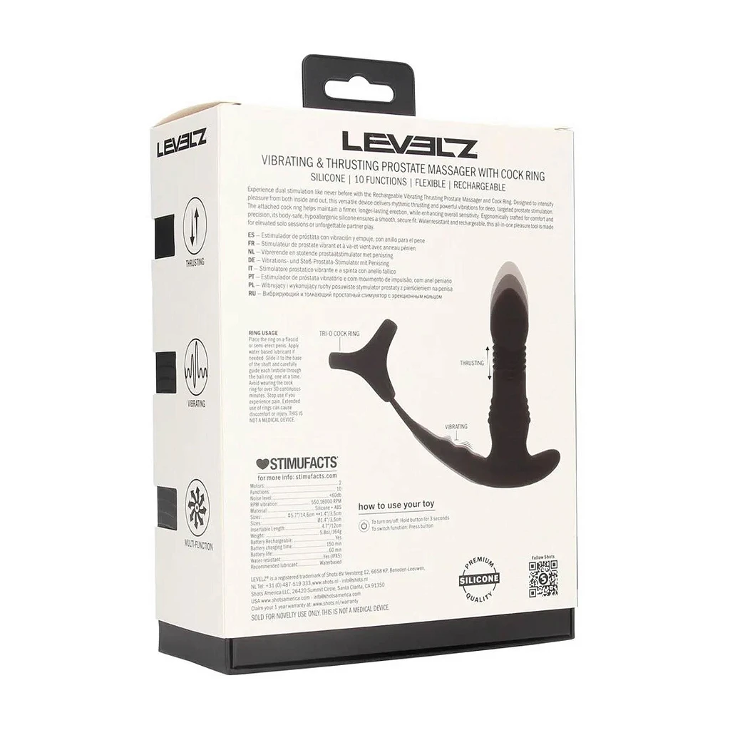 Masażer prostaty LVL03 - wibracyjny i posuwisty — zdjęcie 8