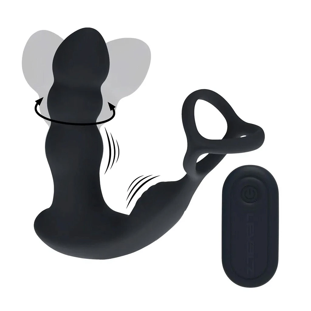 Masażer prostaty LVL03 - podwójne wibracje i rotacja