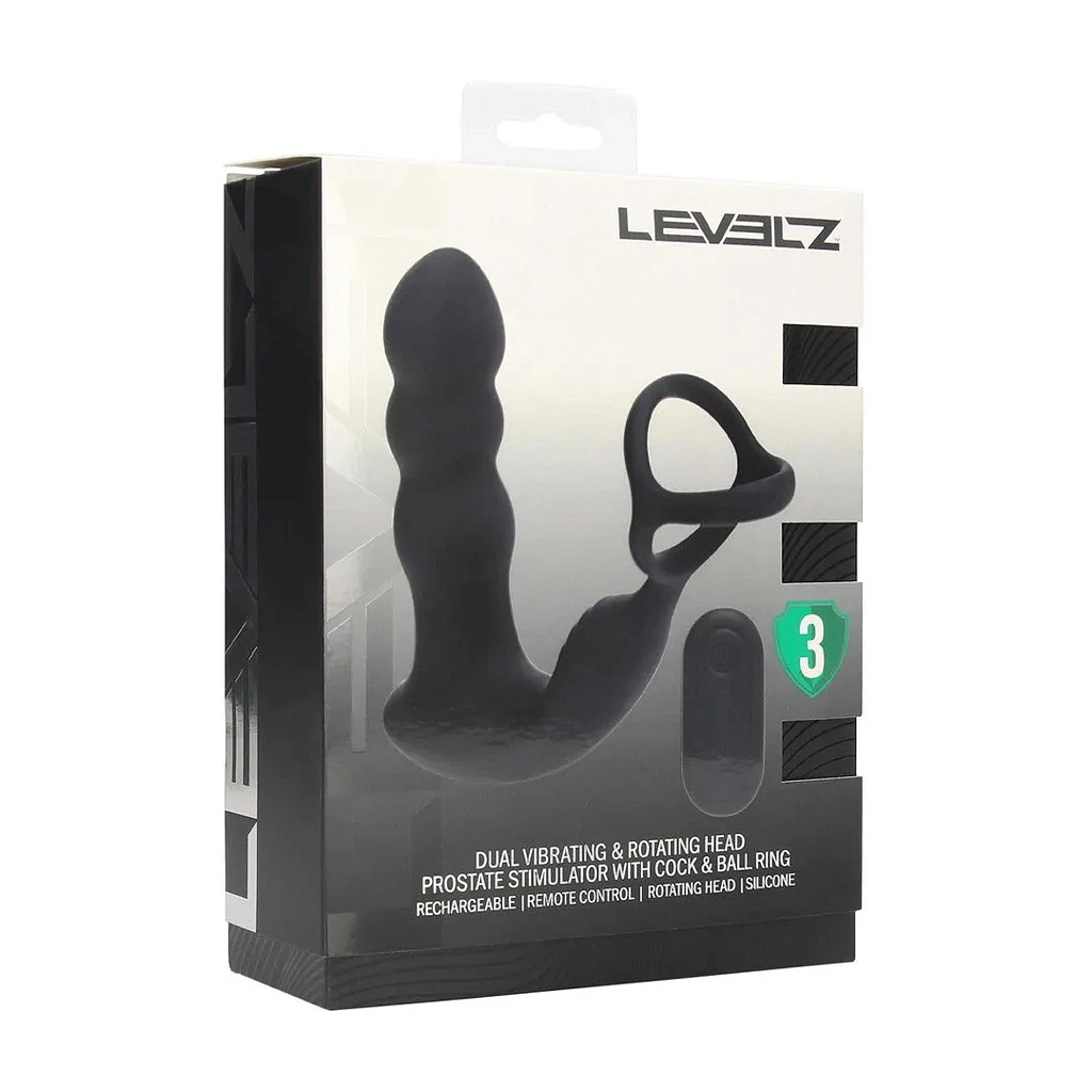 Masażer prostaty LVL03 - podwójne wibracje i rotacja — zdjęcie 8