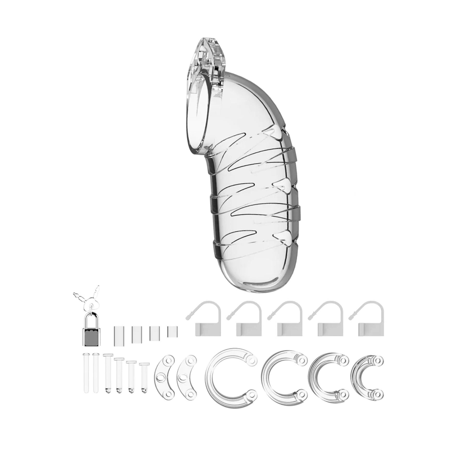 Klatka czystości Model 05 – poliwęglan, 14 cm — zdjęcie 3