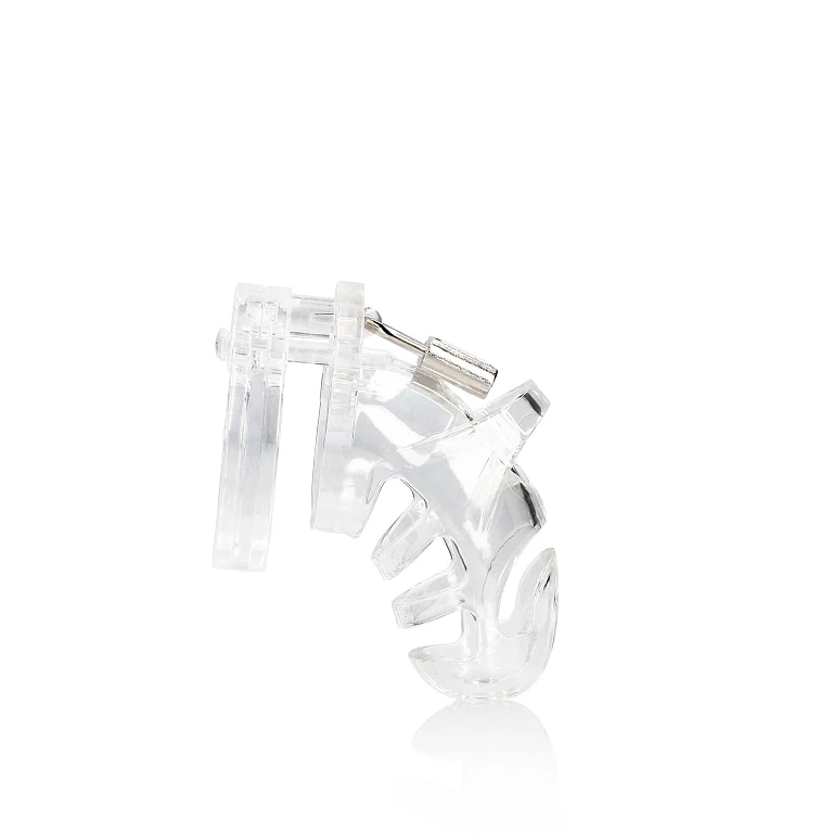 Klatka erekcyjna Model 25 – transparentna, 9 cm