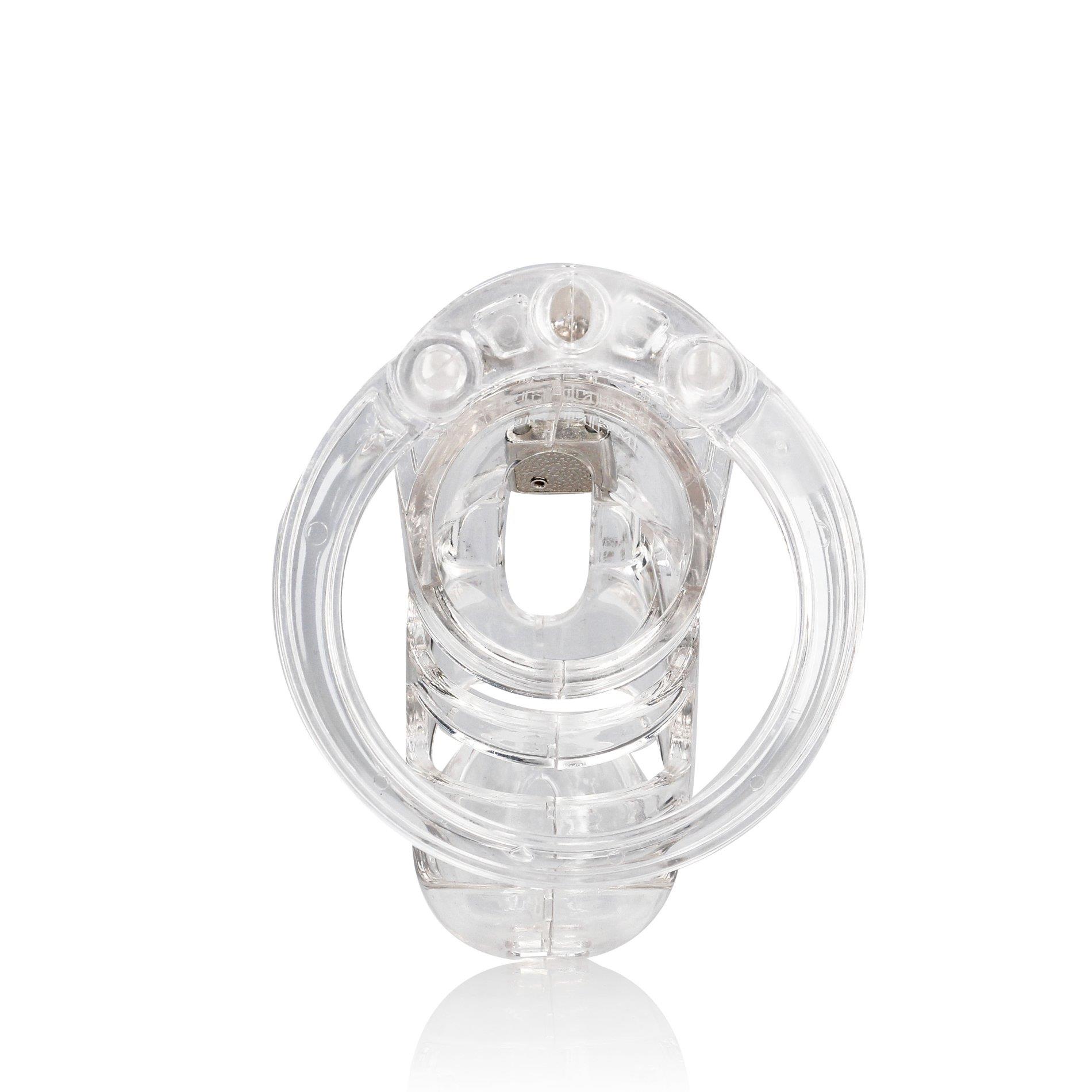Klatka erekcyjna Model 25 – transparentna, 9 cm — zdjęcie 2