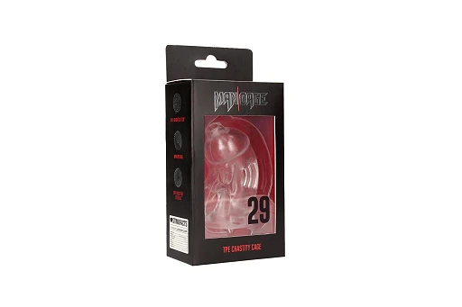 Klatka cnoty Model 29 – TPE, przezroczysta — zdjęcie 8
