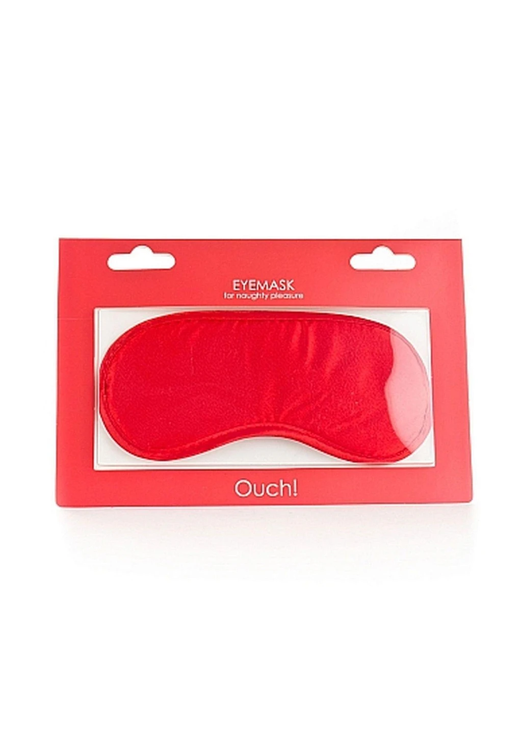 Maska Soft Eyemask - miękka, czerwona — zdjęcie 2